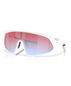عینک  آفتابی اوکلی  RSLV MATTE WHITE PRIZM SNOW SAPPHIRE