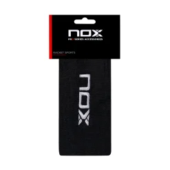 بسته مچ‌بند بلند مشکی با لوگوی سفید NOX