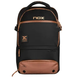 کوله‌پشتی لاکچری سری OPEN NOX مشکی/قهوه‌ای