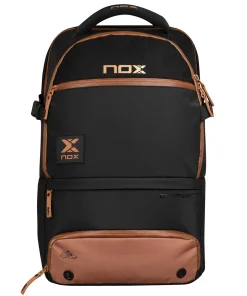 کوله‌پشتی لاکچری سری OPEN NOX مشکی/قهوه‌ای