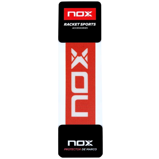 محافظ قرمز WPT با لوگوی سفید NOX