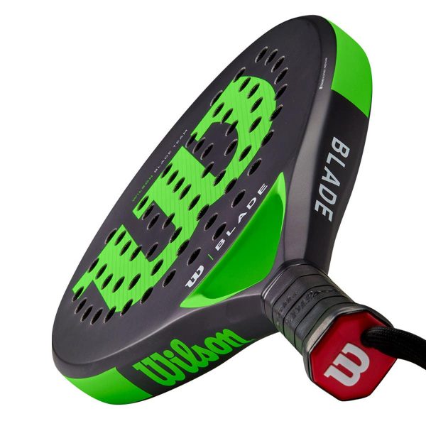 WILSON BLADE TEAM V2 PADEL BLACK 2 - تصویر 2