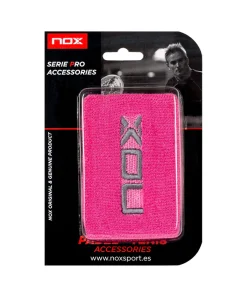 BLISTER WRISTBAND 2 pcs. PINK (WHITE LOGO)