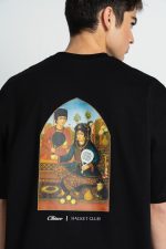 تیشرت قاجار پدل مشکی - Image 4