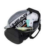 ساک تنیس Tour Sport Bag 50L BKWH سفید/مشکی هد - Image 3