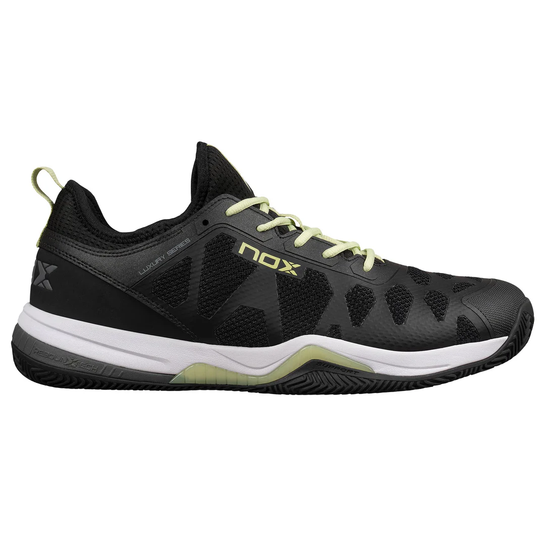 zapatillas-de-padel-nox-nerbo-negrolima-suave-caluxnerblsl39-8436603198660-315174.jpg کفش پدل SHOES NERBO BLACK/SOFT LIME نوکس - Image 1